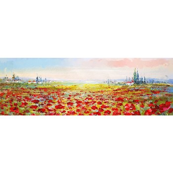 Slaapbol Bloemen schilderij kopen online